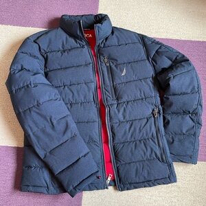 Nautica Full Zip Puffer Jacket - Men’s Medium